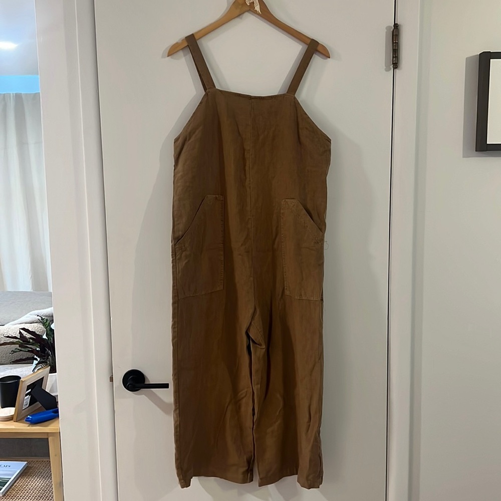 Target Paperbag Jumpsuit in Rust
